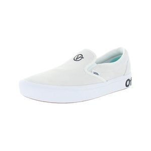 Vans Men's Comfycush Slip-Ons in White